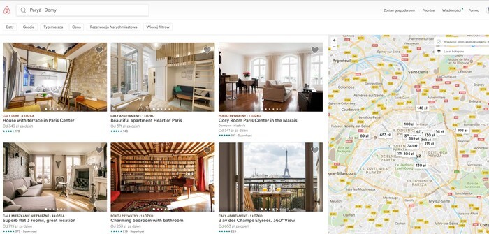 Airbnb - Paryż - domy